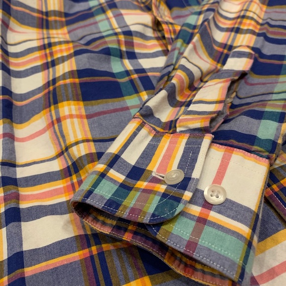 Bonobos multi-color check button down - Picture 3 of 6